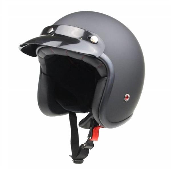 Grote foto redbike rb 760 jethelm mat zwart motoren kleding
