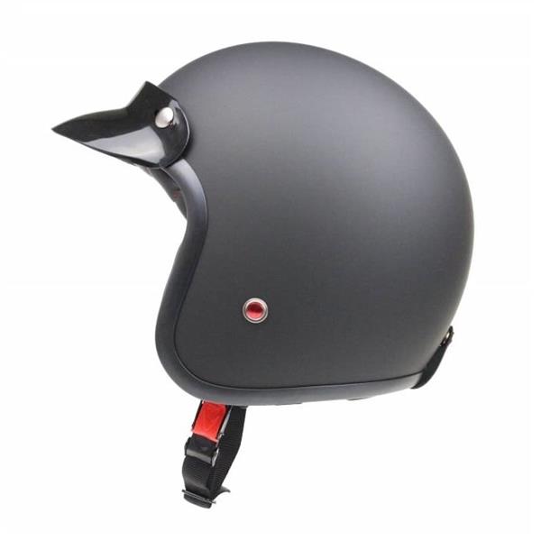 Grote foto redbike rb 760 jethelm mat zwart motoren kleding