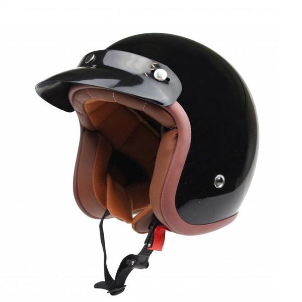 Grote foto redbike rb 766 jethelm glans zwart motoren kleding