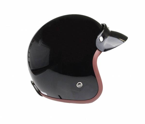 Grote foto redbike rb 766 jethelm glans zwart motoren kleding