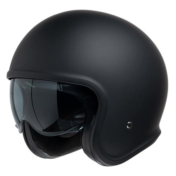 Grote foto ixs 880 1.0 jethelm mat zwart motoren kleding