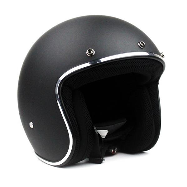 Grote foto bhr 811 vintage jethelm nero motoren kleding