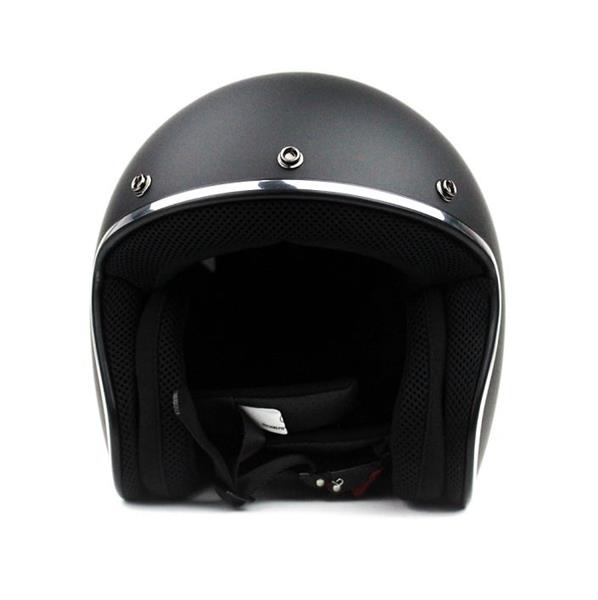 Grote foto bhr 811 vintage jethelm nero motoren kleding