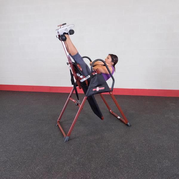 Grote foto best fitness rugtrainer inversion table bfinver10 sport en fitness fitness