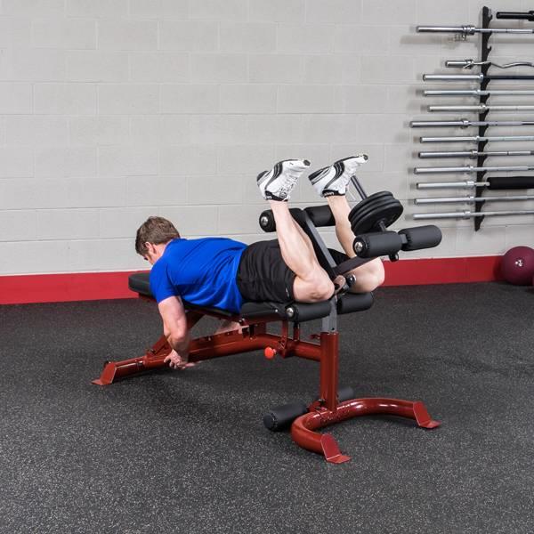 Grote foto body solid glda3 leg developer attachment sport en fitness fitness