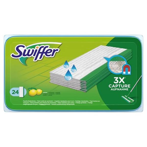 Grote foto swiffer vloerreiniger met frisse citroengeur 24 stuks navul stofdoekjes huis en inrichting overige huis en inrichting
