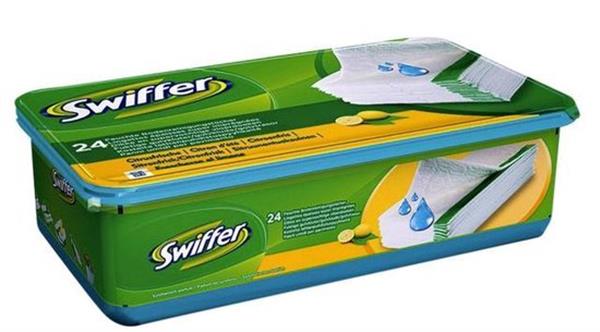 Grote foto swiffer vloerreiniger met frisse citroengeur 24 stuks navul stofdoekjes huis en inrichting overige huis en inrichting