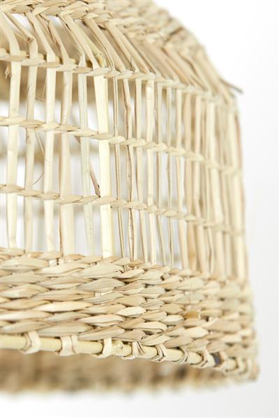 Grote foto latika hanglamp zeegras 45 x h30 cm huis en inrichting bankstellen