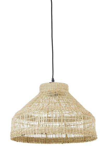 Grote foto latika hanglamp zeegras 45 x h30 cm huis en inrichting bankstellen