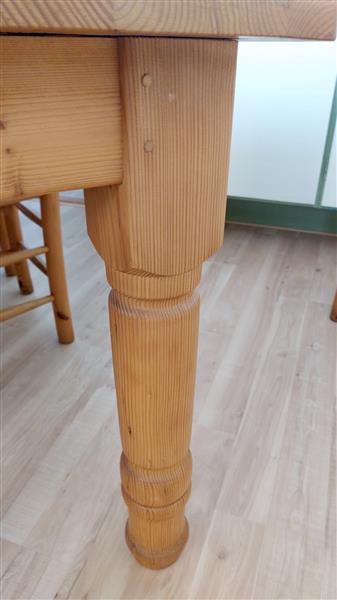 Grote foto prachtige grenen eettafel met 6 mooie stoelen huis en inrichting eettafels
