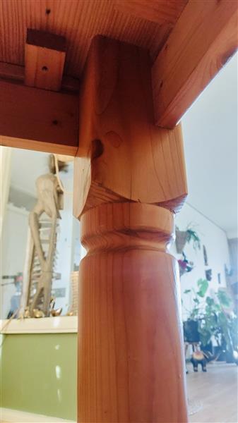Grote foto prachtige grenen eettafel met 6 mooie stoelen huis en inrichting eettafels