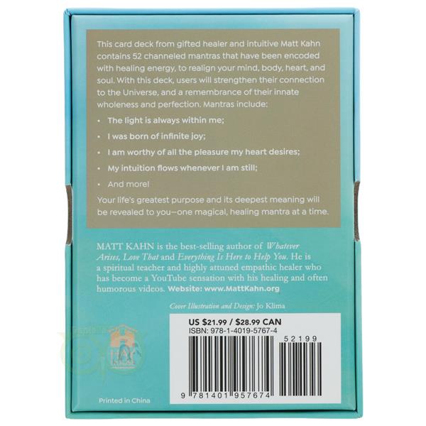 Grote foto the healing mantra deck matt kahn boeken overige boeken
