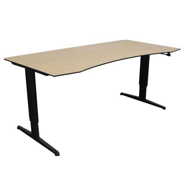 Grote foto slingerbureau antraciet licht peren b180 x d90 80 huis en inrichting stoelen