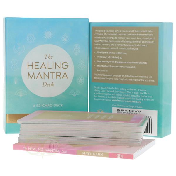 Grote foto the healing mantra deck matt kahn boeken overige boeken