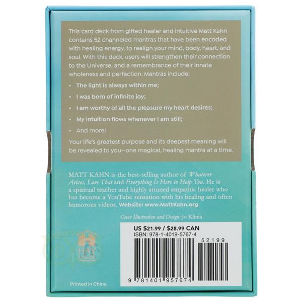 Grote foto the healing mantra deck matt kahn boeken overige boeken