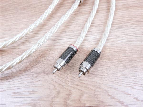 Grote foto crystal cable absolute dream silver highend audio interconnects rca 1 0 metre audio tv en foto onderdelen en accessoires