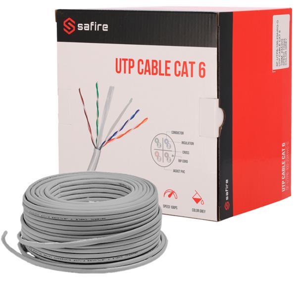 Grote foto utp kabel op rol 100 meter cat6 utpr100 computers en software overige