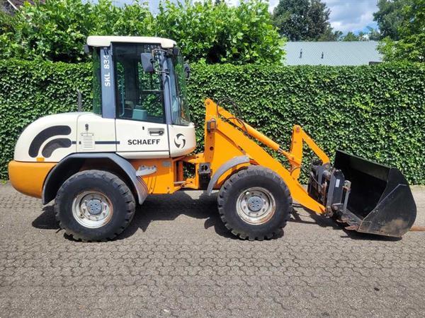 Grote foto schaeff skl834 wiellader shovel terex tl80 agrarisch shovels