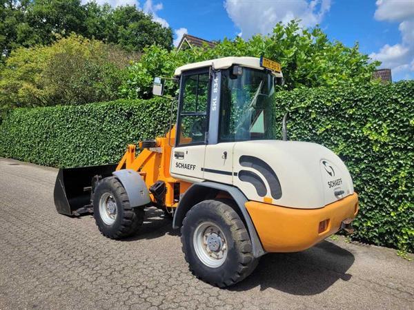 Grote foto schaeff skl834 wiellader shovel terex tl80 agrarisch shovels