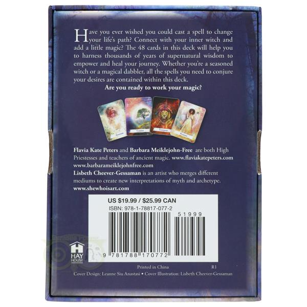 Grote foto spellcasting oracle cards flavia kate peters boeken overige boeken