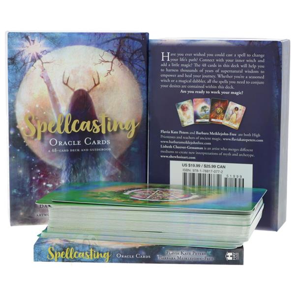 Grote foto spellcasting oracle cards flavia kate peters boeken overige boeken