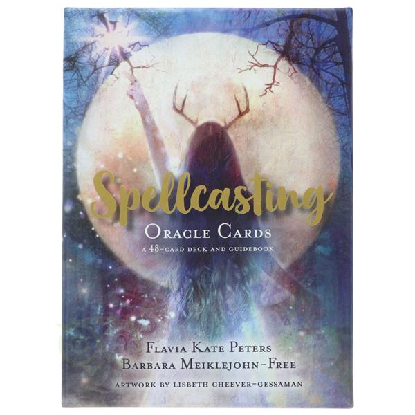 Grote foto spellcasting oracle cards flavia kate peters boeken overige boeken