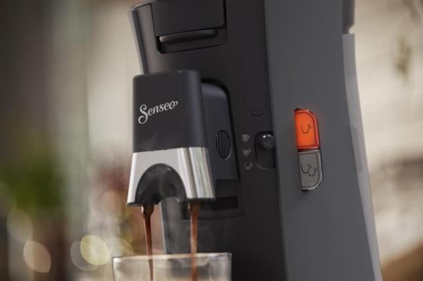 Grote foto philips senseo select csa230 50 koffiepadapparaat donkergrijs verpakking beschadigd lichte ge witgoed en apparatuur koffiemachines en espresso apparaten