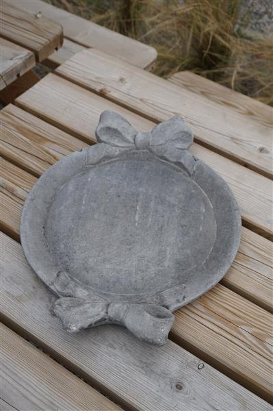 Grote foto vogelschaal beton gietsteen h4 5 x b47 x d36 cm huis en inrichting woningdecoratie