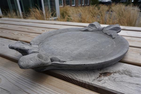 Grote foto vogelschaal beton gietsteen h4 5 x b47 x d36 cm huis en inrichting woningdecoratie