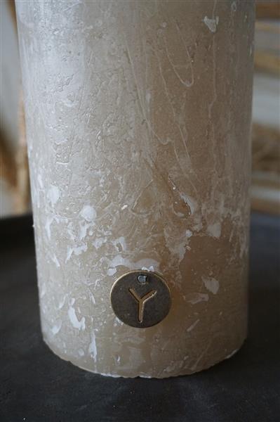 Grote foto candle rustic sand 2 maten huis en inrichting woningdecoratie
