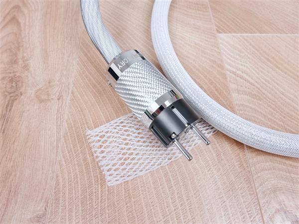 Grote foto audiomica laboratory consequence allbit luxury high end audio power cable 1 5 metre audio tv en foto onderdelen en accessoires
