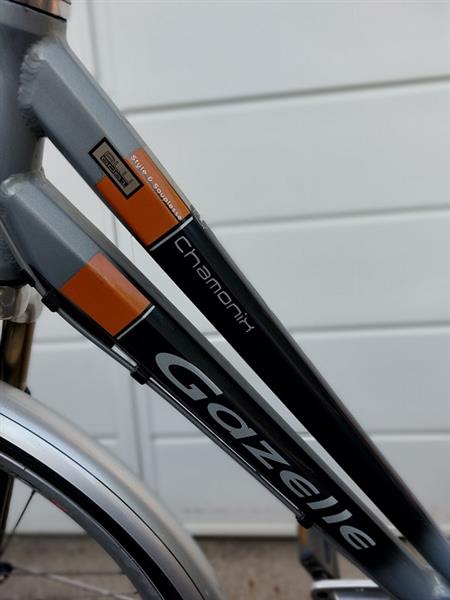 Grote foto gazelle dames fiets 8 versnellingen fietsen en brommers damesfietsen