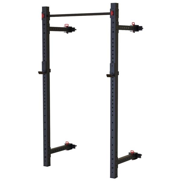 Grote foto toorx fitness wall rack wlx 2800 inklapbaar sport en fitness fitness