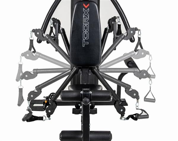 Grote foto toorx fitness msx 90 homegym met leg press 100kg sport en fitness fitness