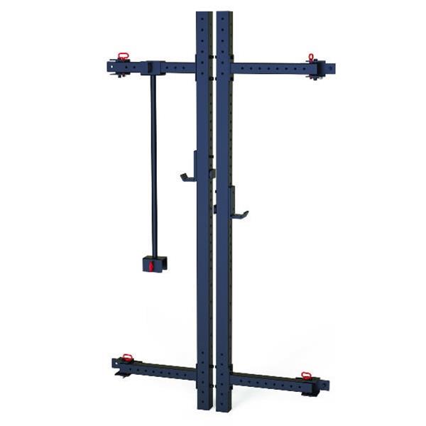 Grote foto toorx fitness wall rack wlx 2800 inklapbaar sport en fitness fitness