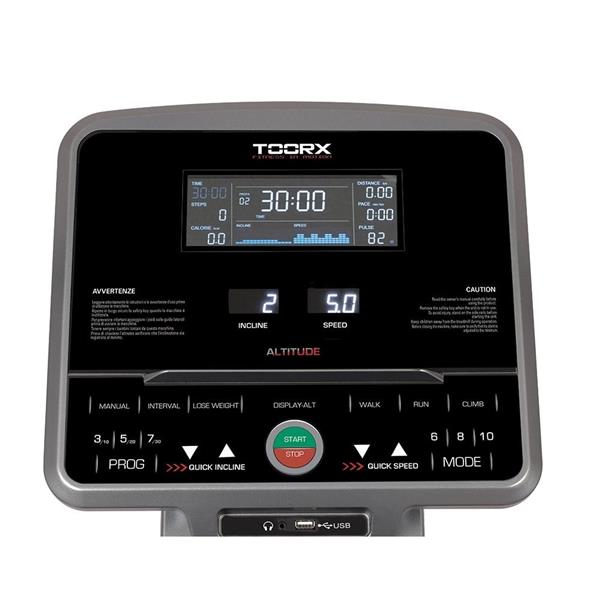 Grote foto toorx fitness altitude klim loopband sport en fitness fitness