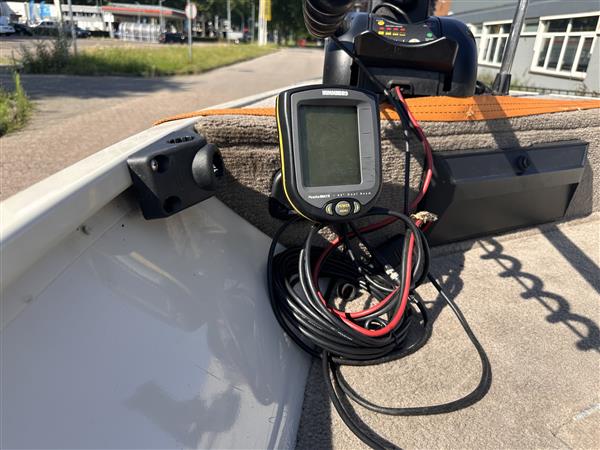 Grote foto sylvan 1600 visboot veel opties honda 75 buitenboordmotor watersport en boten motorboten en jachten