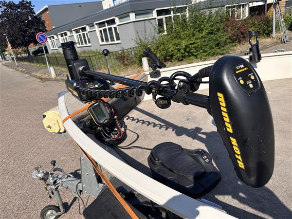 Grote foto sylvan 1600 visboot veel opties honda 75 buitenboordmotor watersport en boten motorboten en jachten