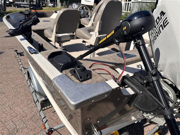 Grote foto sylvan 1600 visboot veel opties honda 75 buitenboordmotor watersport en boten motorboten en jachten