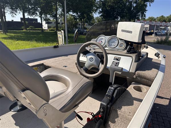 Grote foto sylvan 1600 visboot veel opties honda 75 buitenboordmotor watersport en boten motorboten en jachten
