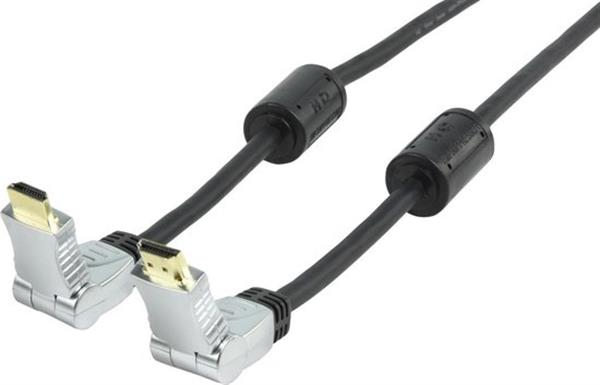 Grote foto hq hqss5564 1.5 high speed hdmi kabel met ethernet hdmi connector hdmi connector draaibaar 1.50 m antiek en kunst overige in antiek gebruiksvoorwerpen