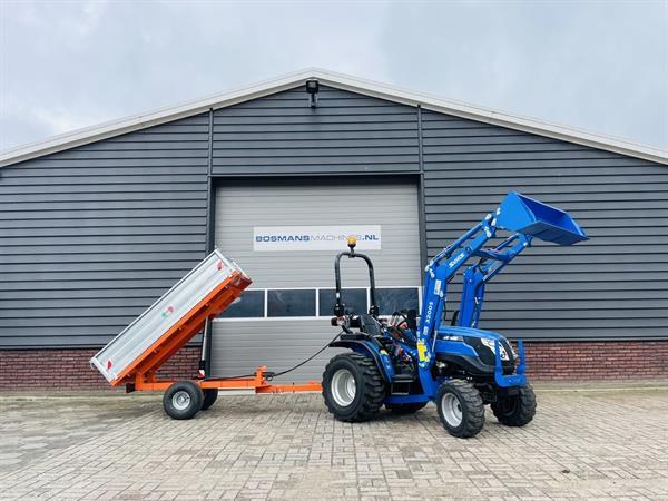 Grote foto boxer ht15 kipwagen kipper nieuw voor minitractor agrarisch aanhangwagens