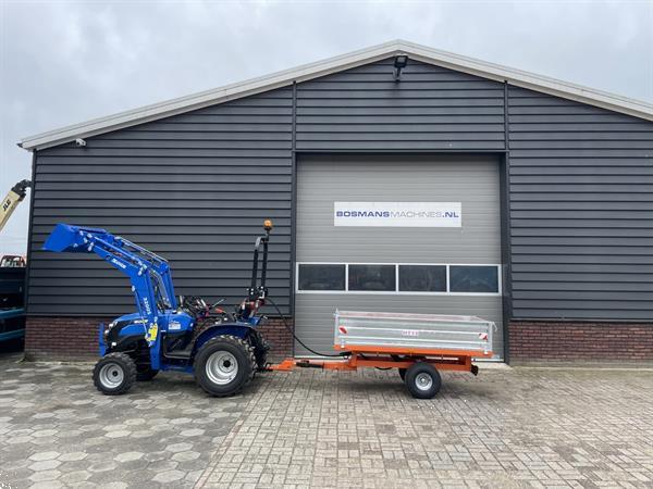 Grote foto boxer ht15 kipwagen kipper nieuw voor minitractor agrarisch aanhangwagens
