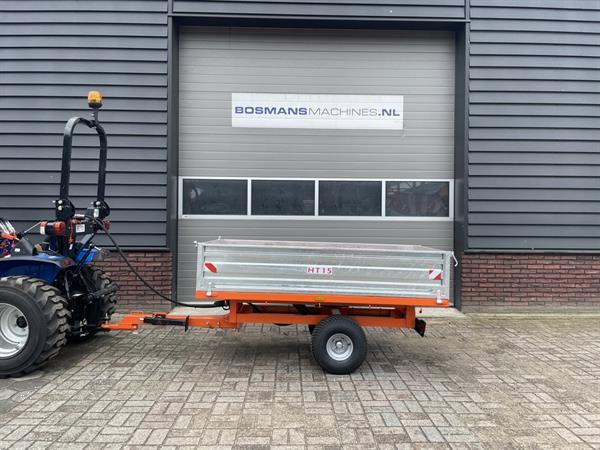 Grote foto boxer ht15 kipwagen kipper nieuw voor minitractor agrarisch aanhangwagens