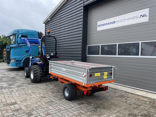 Grote foto boxer ht15 kipwagen kipper nieuw voor minitractor agrarisch aanhangwagens