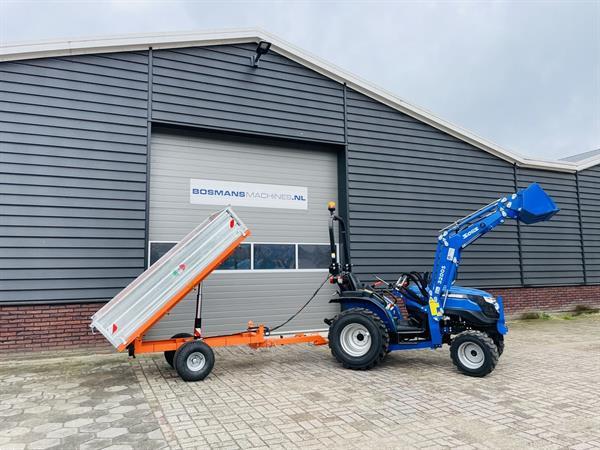 Grote foto boxer ht15 kipwagen kipper nieuw voor minitractor agrarisch aanhangwagens