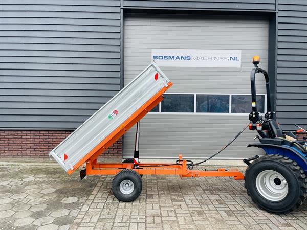 Grote foto boxer ht15 kipwagen kipper nieuw voor minitractor agrarisch aanhangwagens