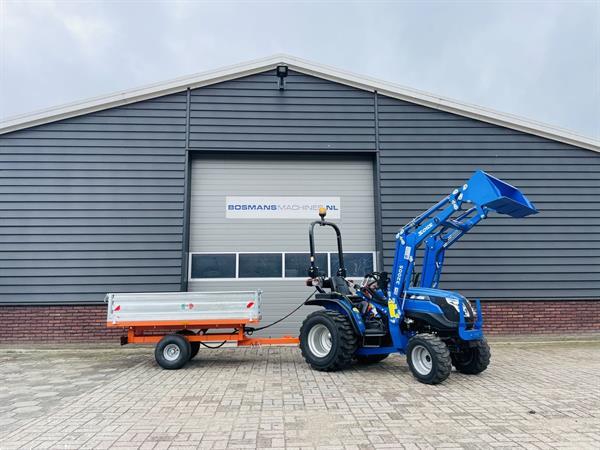 Grote foto boxer ht15 kipwagen kipper nieuw voor minitractor agrarisch aanhangwagens