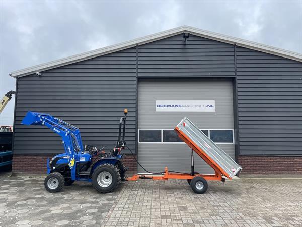 Grote foto boxer ht15 kipwagen kipper nieuw voor minitractor agrarisch aanhangwagens