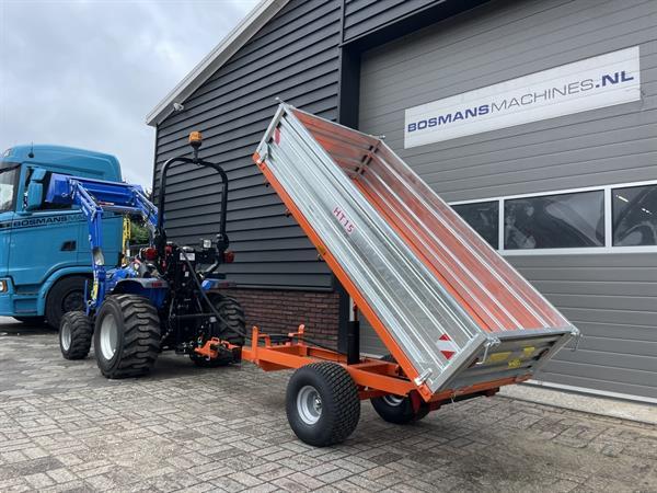 Grote foto boxer ht15 kipwagen kipper nieuw voor minitractor agrarisch aanhangwagens